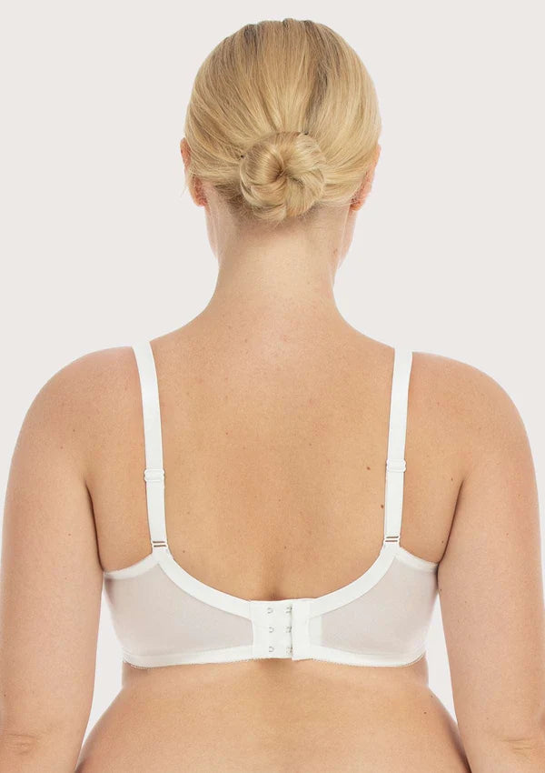 Enchante White  Non-padded Lace Underwire Bra