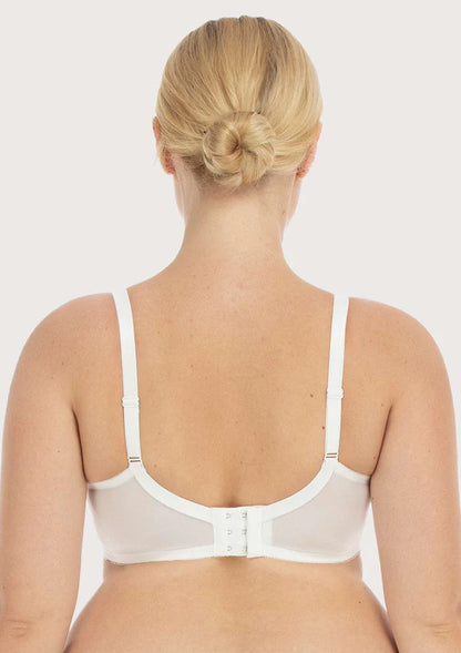 Enchante White  Non-padded Lace Underwire Bra